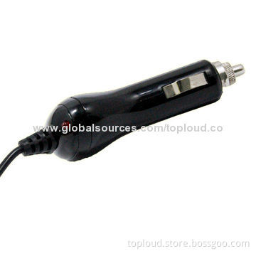 Car Charger with Cable, USB for Cellphones, 12-24V DC Input Voltage